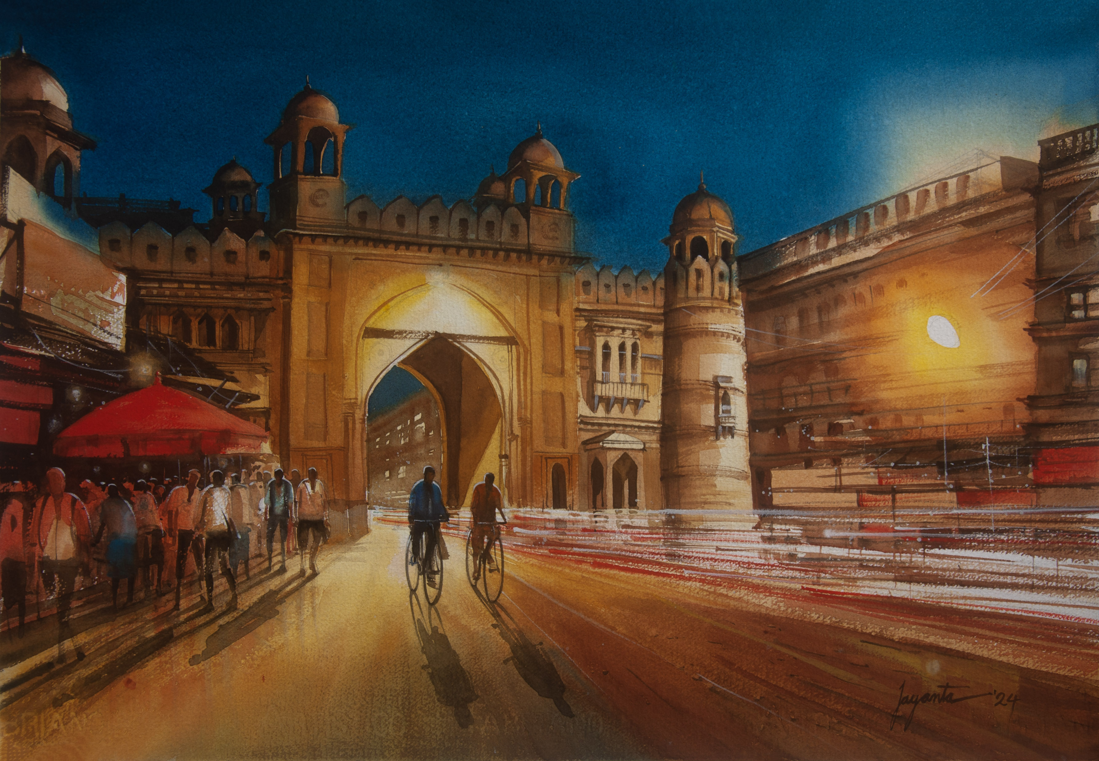 Watercolour by Jayanta Debnath